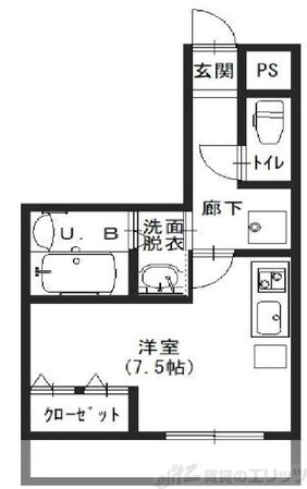 プリエール新大阪サウスの物件間取画像
